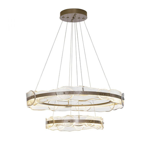 Hubbardton Forge Solstice LED Tiered Pendant in Bronze Finish Model: 139782-LED-STND-05-ZM0598