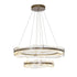 Hubbardton Forge Solstice LED Tiered Pendant in Bronze Finish Model: 139782-LED-STND-05-ZM0598