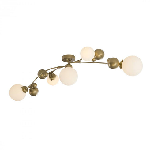 Hubbardton Forge Sprig Semi Flush Model: 128715-SKT-03-GG0639