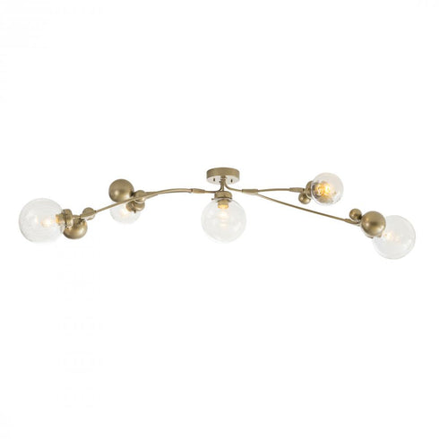 Hubbardton Forge Sprig Semi Flush Model: 128715-SKT-03-GG0639
