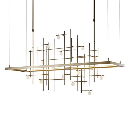 Hubbardton Forge Spring LED Pendant Model: 139752-LED-STND-85-YG0500