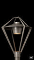 Hubbardton Forge Stellar Dark Sky Friendly Post Light in Coastal Burnished Steel Finish Model: 342652-SKT-78-78
