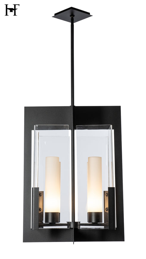 Hubbardton Forge Summit Lantern in Black Finish Model: 132043-SKT-MULT-10-ZM0847