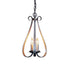 Hubbardton Forge Sweeping Taper 3 Arm Chandelier Model: 101473-SKT-82