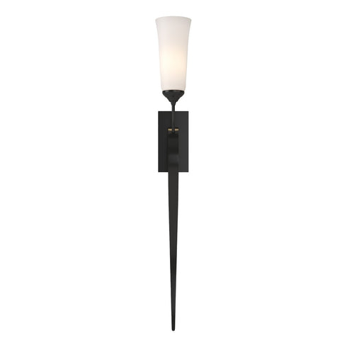 Hubbardton Forge Sweeping Taper ADA Sconce in Bronze Finish Model: 204529-SKT-05-GG0350
