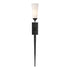 Hubbardton Forge Sweeping Taper ADA Sconce in Bronze Finish Model: 204529-SKT-05-GG0350