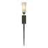 Hubbardton Forge Sweeping Taper ADA Sconce in Bronze Finish Model: 204529-SKT-05-GG0350