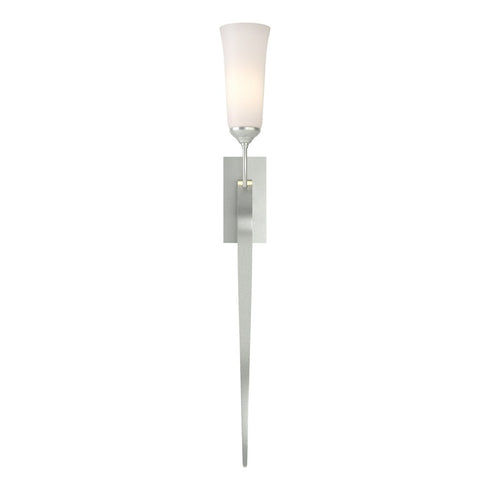 Hubbardton Forge Sweeping Taper ADA Sconce in Bronze Finish Model: 204529-SKT-05-GG0350