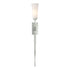 Hubbardton Forge Sweeping Taper ADA Sconce in Bronze Finish Model: 204529-SKT-05-GG0350