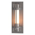 Hubbardton Forge Torch Large Outdoor Sconce in Coastal Oil Rubbed Bronze Finish Model: 305898-SKT-14-ZS0656