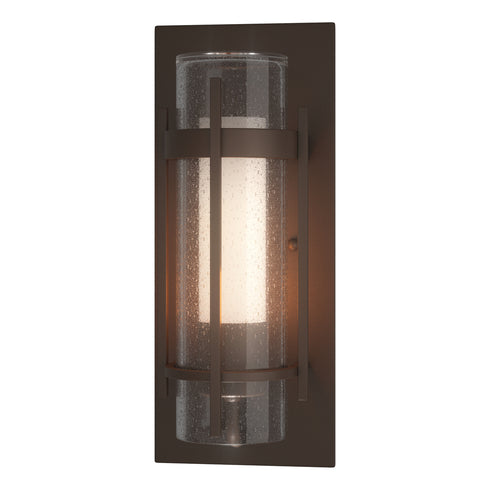 Hubbardton Forge Torch Outdoor Sconce in Coastal Oil Rubbed Bronze Finish Model: 305897-SKT-14-ZS0655