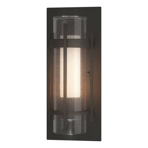Hubbardton Forge Torch Outdoor Sconce in Coastal Oil Rubbed Bronze Finish Model: 305897-SKT-14-ZS0655