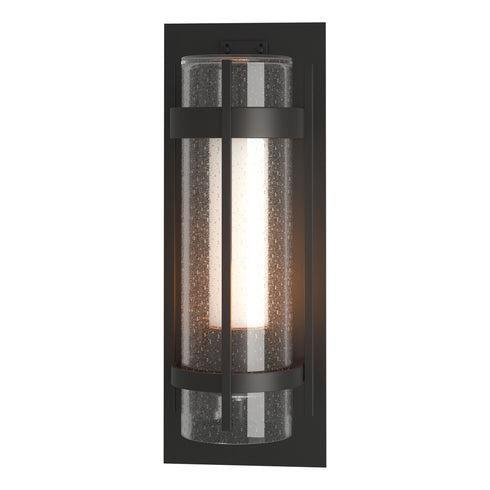 Hubbardton Forge Torch XL Outdoor Sconce in Coastal Oil Rubbed Bronze Finish Model: 305899-SKT-14-ZS0664