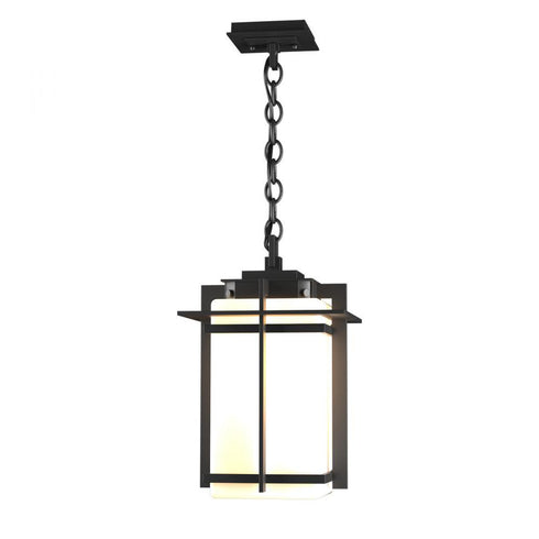 Hubbardton Forge Tourou Large Outdoor Ceiling Fixture in Coastal Natural Iron Finish Model: 366007-SKT-20-GG0112