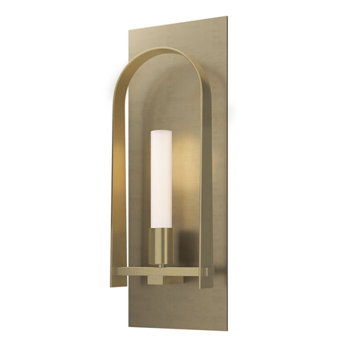 Hubbardton Forge Triomphe 1 Light Sconce in White Finish Model: 201070-SKT-02-02-FD0462