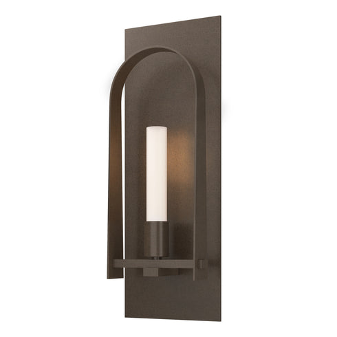 Hubbardton Forge Triomphe 1 Light Sconce in White Finish Model: 201070-SKT-02-02-FD0462