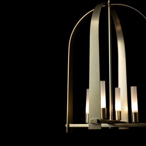 Hubbardton Forge Triomphe 4 Light Pendant Model: 131070-SKT-MULT-89-FD0462
