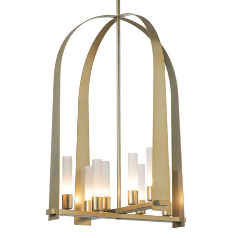 Hubbardton Forge Triomphe 8 Light Pendant Model: 131071-SKT-MULT-14-FD0611