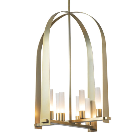 Hubbardton Forge Triomphe 8 Light Pendant Model: 131071-SKT-MULT-20-FD0611