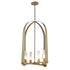 Hubbardton Forge Triomphe 8 Light Pendant Model: 131071-SKT-MULT-20-FD0611