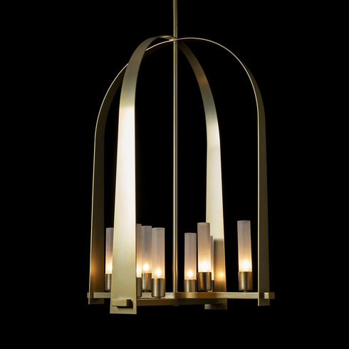 Hubbardton Forge Triomphe 8 Light Pendant Model: 131071-SKT-MULT-20-FD0611