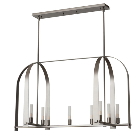 Hubbardton Forge Triomphe 9 Light Linear Pendant Model: 131075-SKT-MULT-89-FD0462