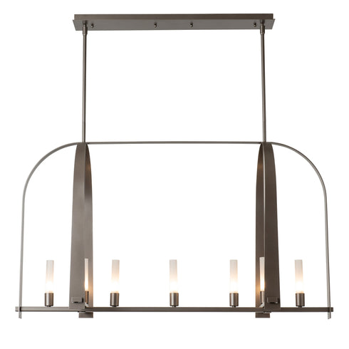 Hubbardton Forge Triomphe 9 Light Linear Pendant Model: 131075-SKT-MULT-89-FD0462