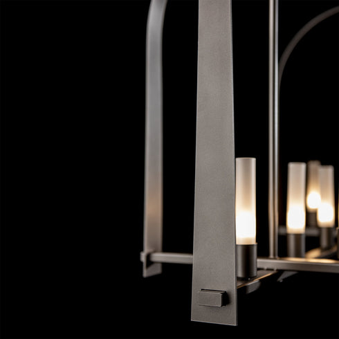 Hubbardton Forge Triomphe 9 Light Linear Pendant Model: 131075-SKT-MULT-89-FD0462