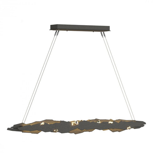 Hubbardton Forge Trove LED Pendant in Bronze Finish Model: 139860-LED-STND-05-CR