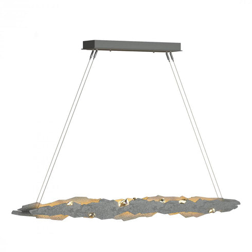 Hubbardton Forge Trove LED Pendant in Bronze Finish Model: 139860-LED-STND-05-CR