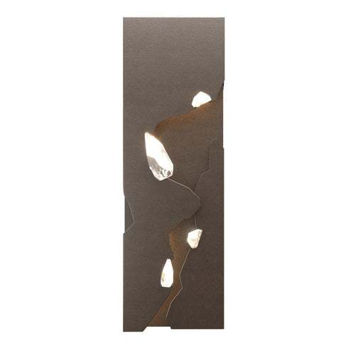 Hubbardton Forge Trove LED Sconce in Bronze Finish Model: 202015-LED-05-CR