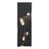 Hubbardton Forge Trove LED Sconce in Bronze Finish Model: 202015-LED-05-CR