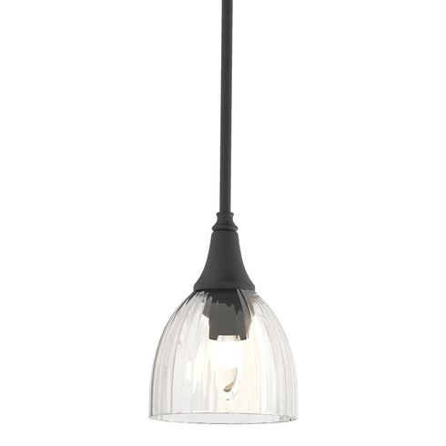 Hubbardton Forge Trumpet Mini Pendant in Bronze Finish Model: 182640-SKT-MULT-05-GG0001