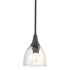 Hubbardton Forge Trumpet Mini Pendant in Bronze Finish Model: 182640-SKT-MULT-05-GG0001