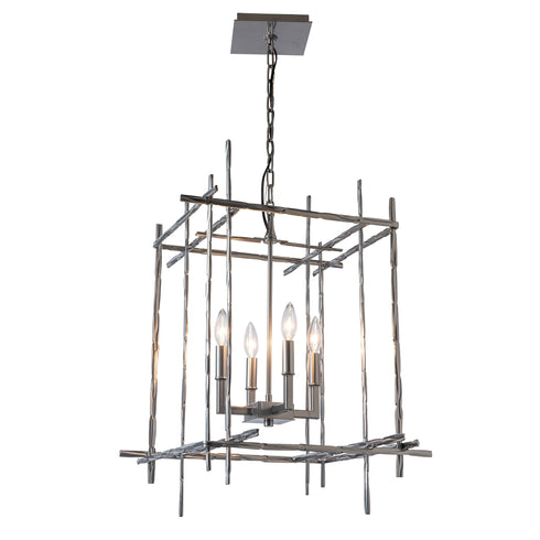 Hubbardton Forge Tura 4 Light Medium Chandelier Model: 101316-SKT-14