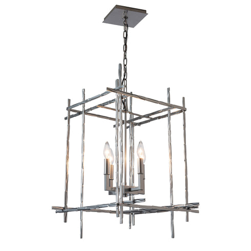 Hubbardton Forge Tura 4 Light Medium Chandelier Model: 101316-SKT-14