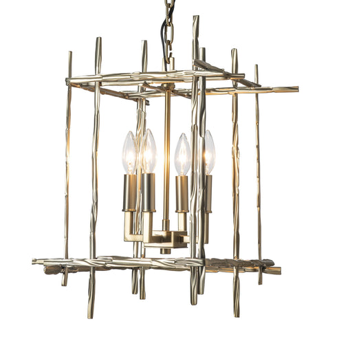 Hubbardton Forge Tura 4 Light Small Chandelier Model: 101315-SKT-10