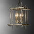 Hubbardton Forge Tura 4 Light Small Chandelier Model: 101315-SKT-10