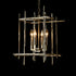 Hubbardton Forge Tura 4 Light Small Chandelier Model: 101315-SKT-10