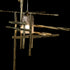 Hubbardton Forge Tura 5 Light Frosted Glass Pendant Model: 131128-SKT-LONG-05-YC0305