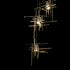 Hubbardton Forge Tura 5 Light Frosted Glass Pendant Model: 131128-SKT-LONG-05-YC0305