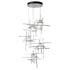 Hubbardton Forge Tura 5 Light Frosted Glass Pendant Model: 131128-SKT-LONG-89-YC0305