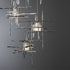 Hubbardton Forge Tura 5 Light Frosted Glass Pendant Model: 131128-SKT-LONG-89-YC0305
