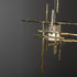 Hubbardton Forge Tura 5 Light Frosted Glass Pendant Model: 131128-SKT-LONG-89-YC0305