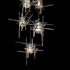 Hubbardton Forge Tura 5 Light Seeded Glass Pendant Model: 131126-SKT-LONG-89-II0728