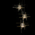 Hubbardton Forge Tura 5 Light Seeded Glass Pendant Model: 131126-SKT-STND-82-II0728