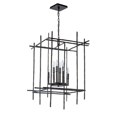 Hubbardton Forge Tura 8 Light Large Chandelier Model: 101317-SKT-14