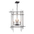 Hubbardton Forge Tura 8 Light Large Chandelier Model: 101317-SKT-14
