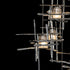 Hubbardton Forge Tura 9 Light Frosted Glass Round Pendant Model: 131109-SKT-STND-86-YC0305