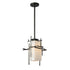 Hubbardton Forge Tura Outdoor Pendant in Coastal Oil Rubbed Bronze Finish Model: 363015-SKT-MULT-14-GG0093